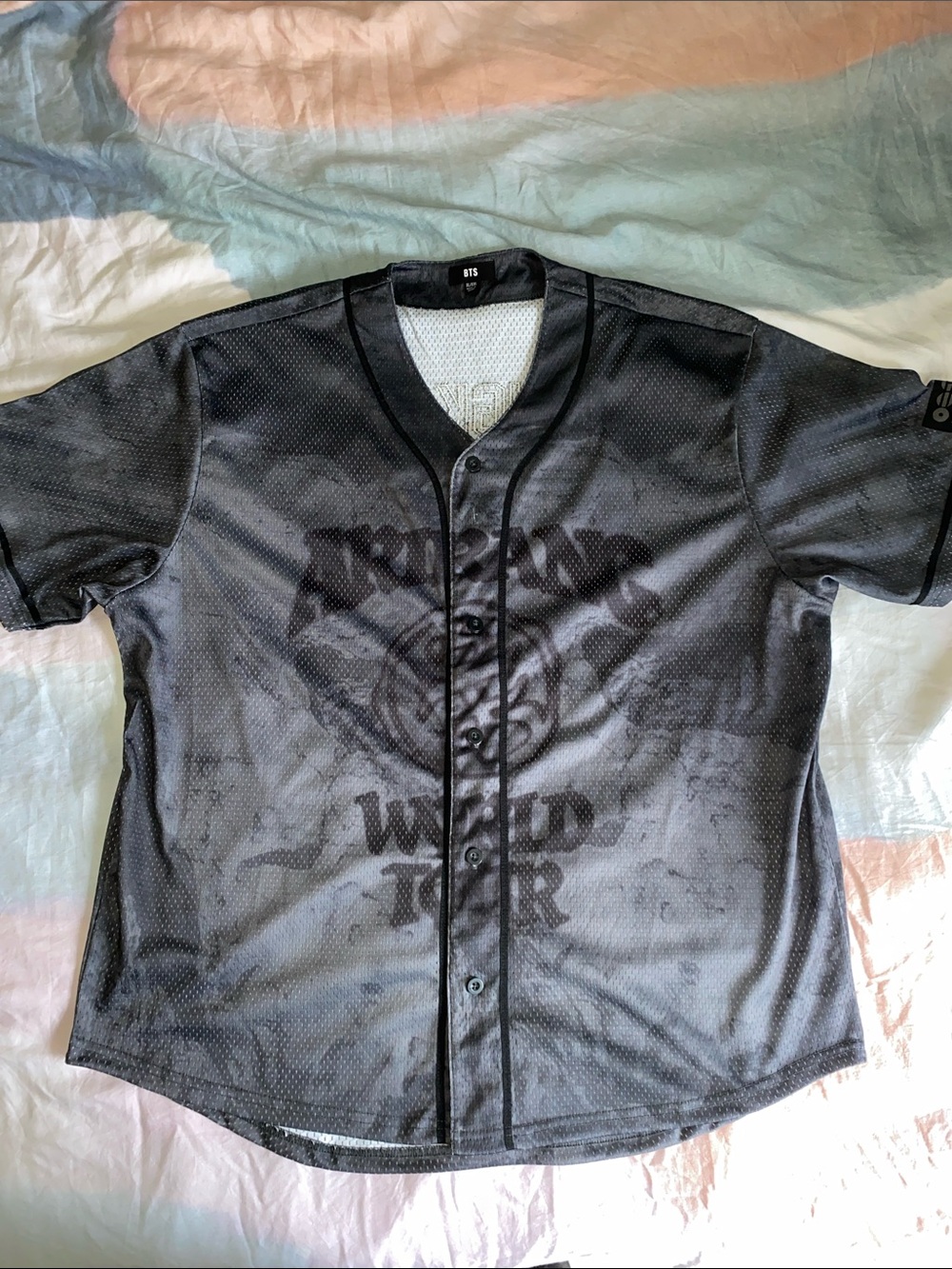 BTS Arirang World Tour Charcoal JK Jungkook 97 Member’s Jersey XL/XXL NEW